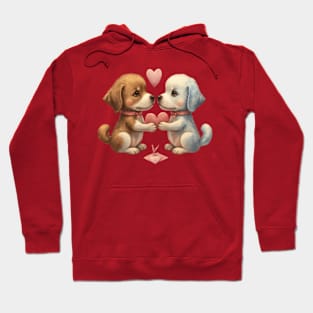 Dog valentin Hoodie